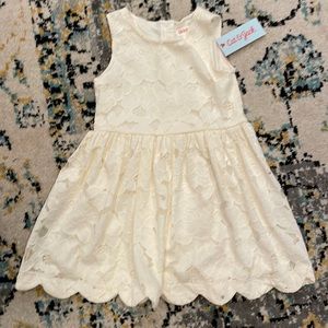 NWT Cream Floral Dress